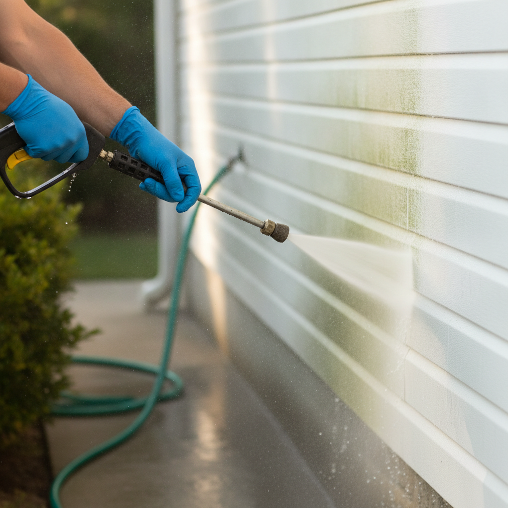 House Pressure Washing just hands